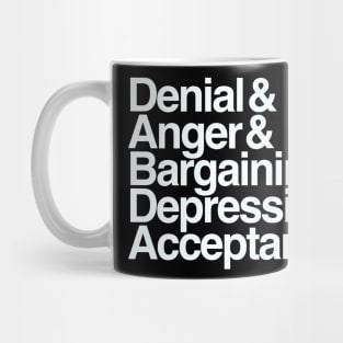 Five Stages of Grief (Ampersand Aesthetic) Mug